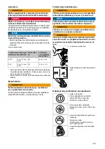 Preview for 105 page of Taski swingo 455B Manual