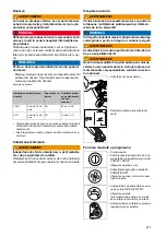 Preview for 271 page of Taski swingo 455B Manual