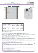 Preview for 11 page of Taylex ABS Installation Manual