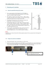 Preview for 5 page of tbs electronics 3D FLASH+ General Mounting And Installation Manuallines