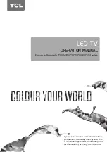 TCL P4 Series Operation Manual preview