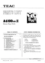 Preview for 46 page of Teac A-6100MKII Service Manual