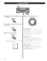 Preview for 30 page of Teac CR-H500NT Owner'S Manual