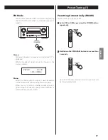 Preview for 31 page of Teac CR-H500NT Owner'S Manual