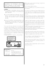 Preview for 3 page of Teac CR-H700 Manual