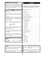 Preview for 2 page of Teac T-H300DAB Owner'S Manual