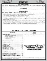 Preview for 5 page of Team Losi 8IGHT-T 2.0 RTR Truggy Setup Sheet