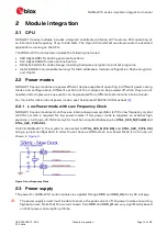 Preview for 12 page of u-blox NORA-W10 Series System Integration Manual