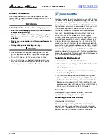 Preview for 3 page of U-Line CLR2160 Installation Manual