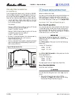 Preview for 7 page of U-Line CLR2160 Installation Manual