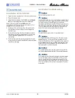 Preview for 18 page of U-Line CLR2160 Installation Manual