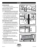 Preview for 2 page of U-Line H-1200 Manual