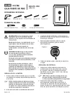 Preview for 4 page of U-Line H-5784 Manual