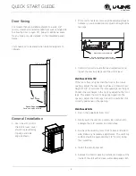 Preview for 11 page of U-Line Modular 3045CLR Quick Start Manual