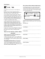 Preview for 2 page of U-Line Origins SP18 Use And Care Manual