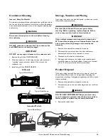 Preview for 17 page of U-Line Origins SP18 Use And Care Manual