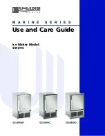 U-Line SS1095 Use And Care Manual preview