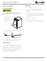 Preview for 11 page of U-Line UCNP115 Quick Start Manual