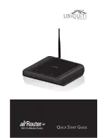 Preview for 1 page of Ubiquiti AirRouterHP Quick Start Manual