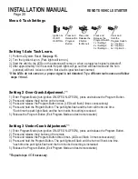 Preview for 20 page of Ultra Start 15 SERIES Install Manual