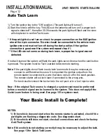 Preview for 12 page of Ultra Start 42 SERIES Install Manual
