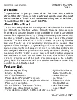 Preview for 3 page of Ultra Start 42 SERIES Owner'S Manual