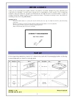 Preview for 2 page of Unfinished Furniture of Wilmington C-20 Assembly Instructions