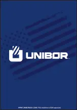 Preview for 31 page of Unibor CMD400 Manual