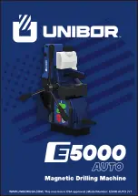 Unibor E5000 AUTO Manual preview