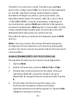 Preview for 42 page of Uniden BC75XLT Manual Para El Usuario