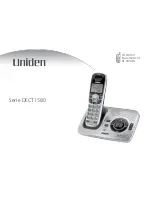 Uniden DECT1580 - DECT 1580 Cordless Phone Manual Del Propietario preview