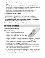 Preview for 4 page of Uniden DECT3380-3R User Manual