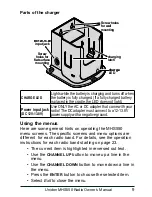 Preview for 11 page of Uniden MHS550 Owner'S Manual