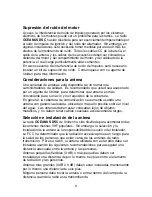 Preview for 12 page of Uniden OCEANUS DSC Manual Del Usuario