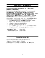 Preview for 57 page of Uniden OCEANUS DSC Manual Del Usuario
