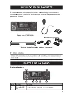 Preview for 3 page of Uniden PRO505XL Manual Del Usuario