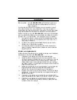 Preview for 9 page of Uniden SOLARA DSC Manual D'Utilisation