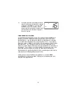 Preview for 21 page of Uniden SOLARA DSC Manual D'Utilisation