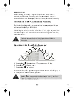 Preview for 9 page of Uniden uh043sx-2 Operating Manual