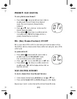 Preview for 12 page of Uniden uh043sx-2 Operating Manual