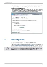 Preview for 24 page of UniFlow microMIND V2 Installation & Configuration Manual