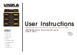 Preview for 1 page of Unika MX Series User Instructions