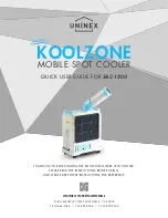 Preview for 1 page of UNINEX KOOLZONE SAC-1800 Quick User Manual