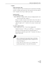 Preview for 30 page of Unipulse F159 Operation Manual