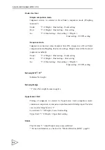 Preview for 31 page of Unipulse F159 Operation Manual