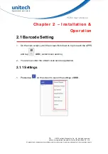 Preview for 32 page of Unitech PA760 User Manual