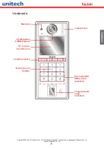 Preview for 10 page of Unitech Tashi MT380 Proximity Quick Reference Manual