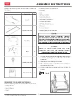 Preview for 4 page of United States Stove US1269E Owner’S Instruction And Operation Manual
