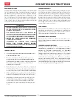 Preview for 14 page of United States Stove US1269E Owner’S Instruction And Operation Manual