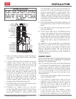 Preview for 8 page of United States Stove US1800E Instruction And Operation Manual